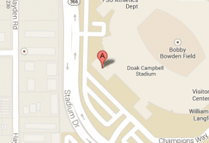 Map to University Center C